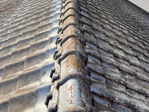 葺き直し　棟瓦の復旧